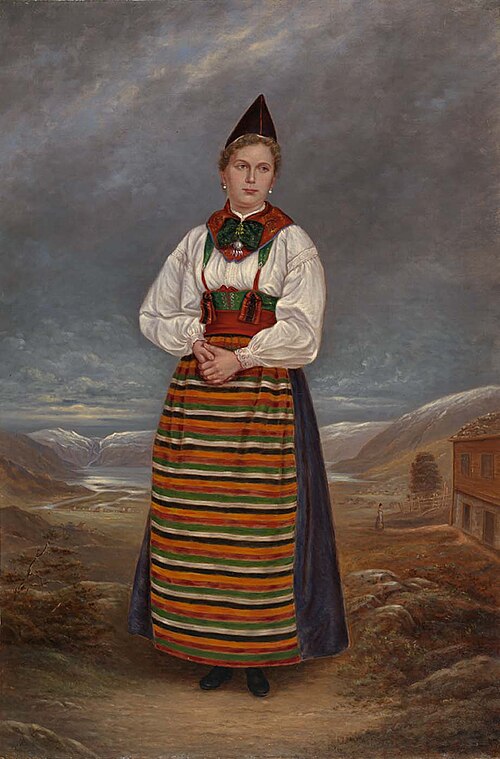 Swedish Lady, 1893, Antonio Zeno Shindler