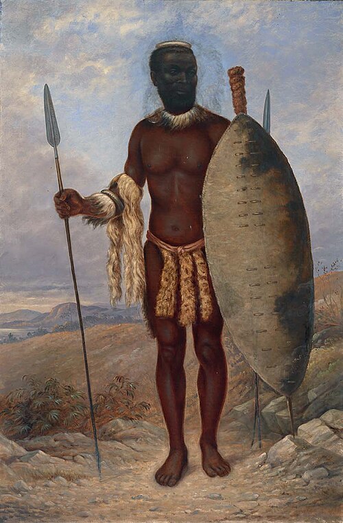 Zulu Man, 1893, Antonio Zeno Shindler