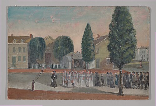Infant Funeral Procession, 1870, William P. Chappel