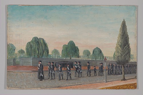 Adult Funeral Procession, 1870, William P. Chappel