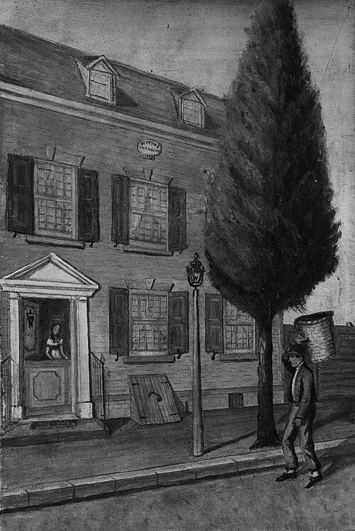 Tea Rusk and Brick House, 1870, William P. Chappel