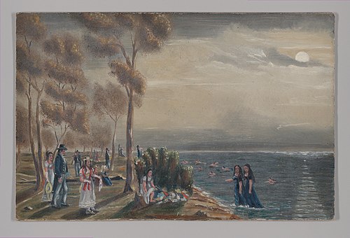 Bathing Party, 1870, William P. Chappel