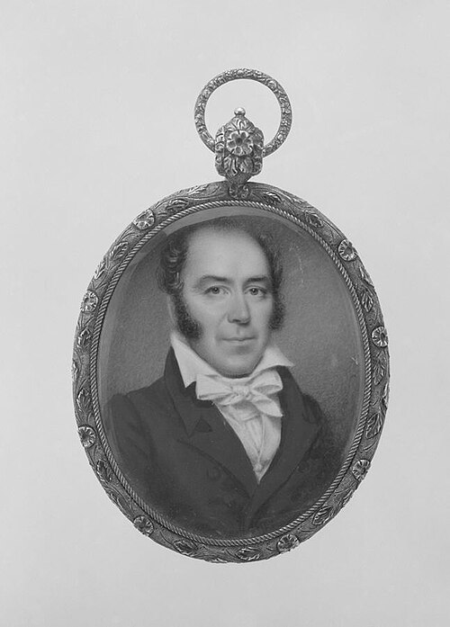 Portrait of a Gentleman, 1835, Nathaniel Rogers