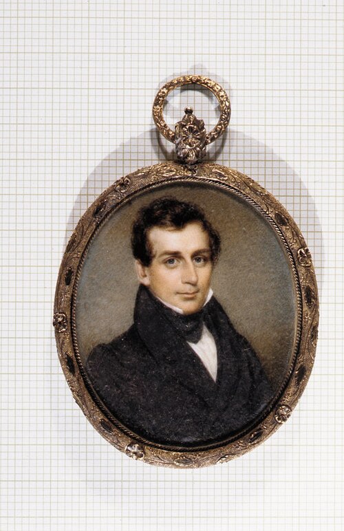 Portrait of a Gentleman, 1835, Nathaniel Rogers