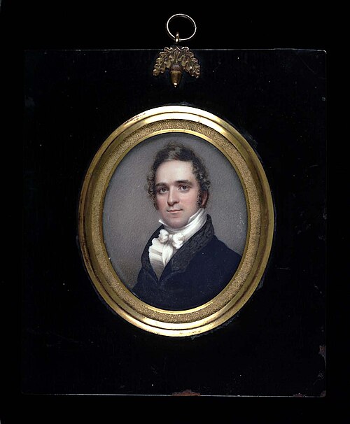Portrait of a Gentleman, 1825, Nathaniel Rogers