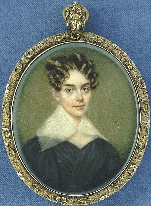 Portrait of a Lady, 1830, Nathaniel Rogers