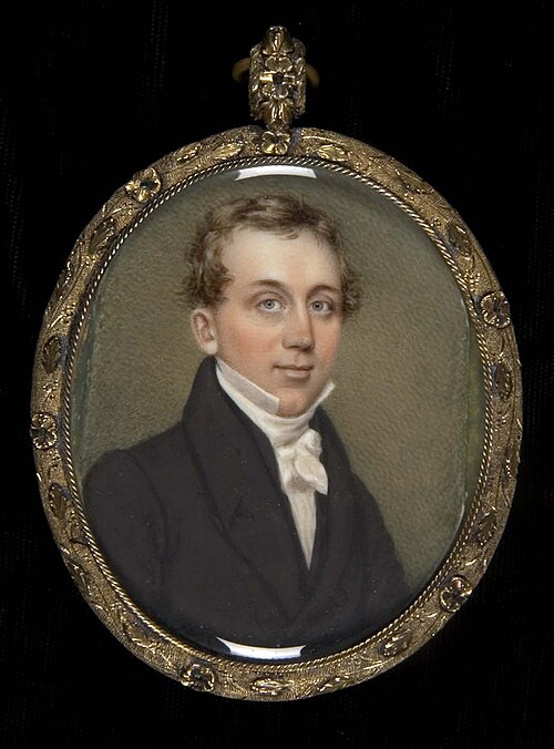 Portrait of a Gentleman, 1830, Nathaniel Rogers