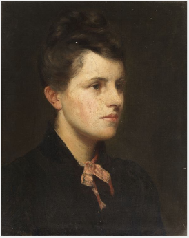 Portrait of Susan Mary (Lily) Yeats, , Henry Marriott Paget