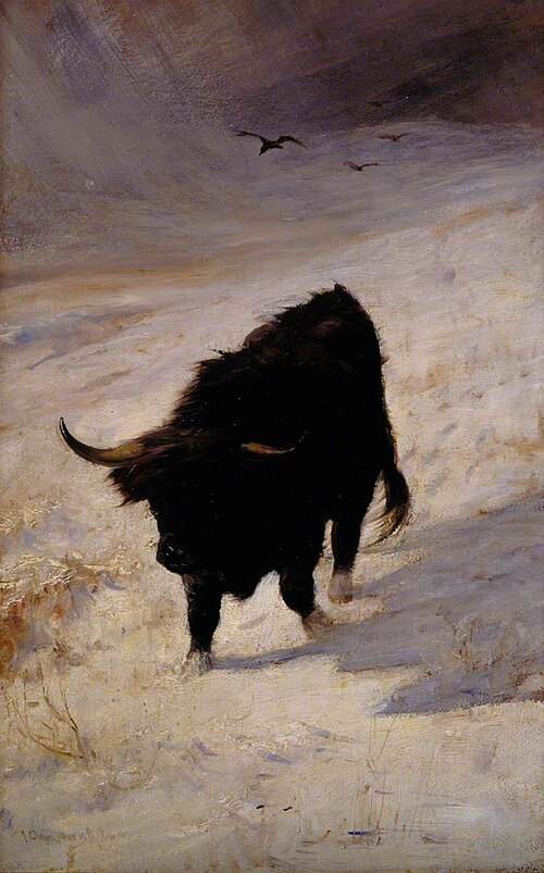 Black Beast Wanderer, 1888, Joseph Denovan Adam