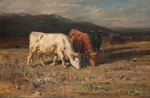 Scanty Pastures, 1889, Joseph Denovan Adam