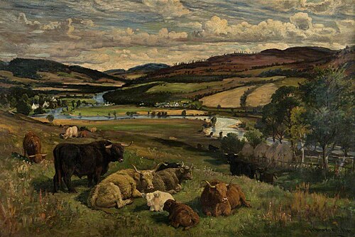 The Tay at Logierait, , Joseph Denovan Adam