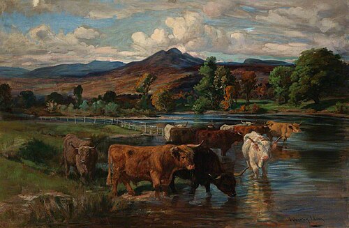 Strathtay Looking to Farragon, , Joseph Denovan Adam