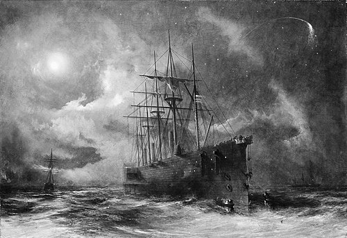 Grappling for the Lost Cable, 1866, Robert Charles Dudley
