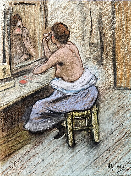 Mensonges, page de partition ., 1893, Henri-Gabriel Ibels