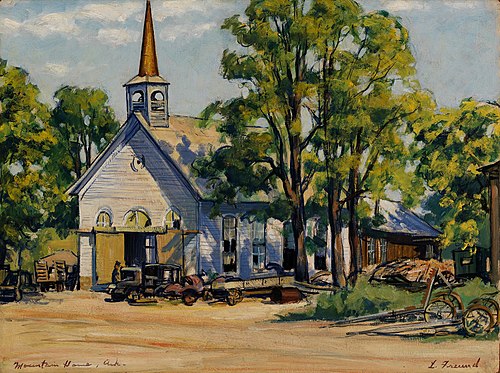 Mountain Home, Arkansas, 1937, Harry Louis Freund
