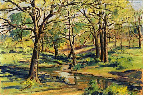 Town Creek, Clinton, Missouri, 1934, Harry Louis Freund