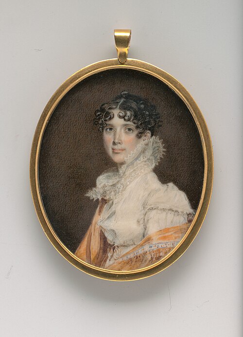 Mrs. Nathaniel Chapman (Rebekah Biddle), 1815, Benjamin Trott