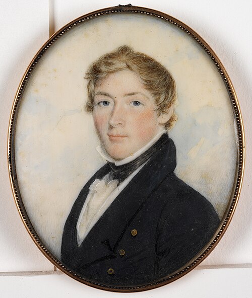 Portrait of John Woods Poinier, 1823, Benjamin Trott