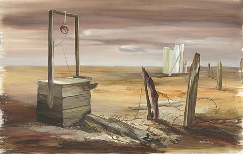 Deserted Well, 1939, Edward Millman