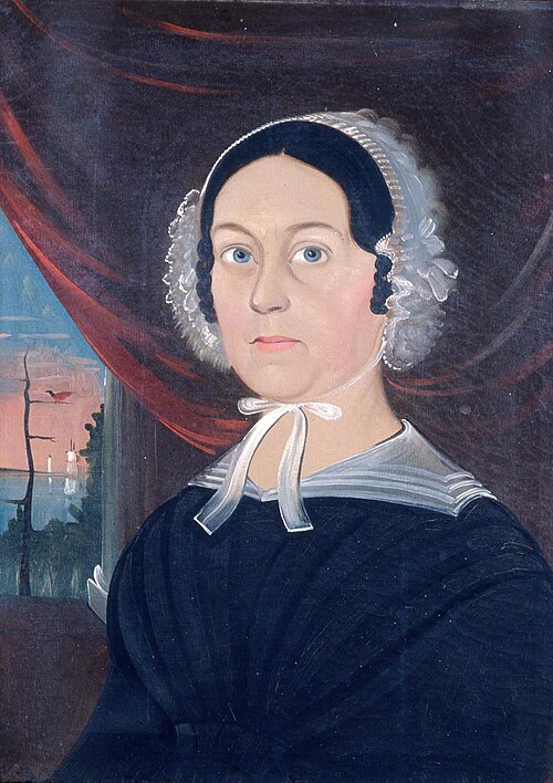 Lady with Black Hair, , Sturtevant J. Hamblin