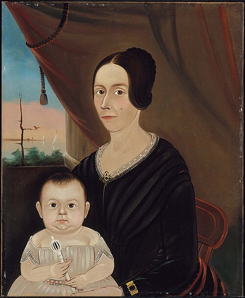 Mother and Child, 1848, Sturtevant J. Hamblin