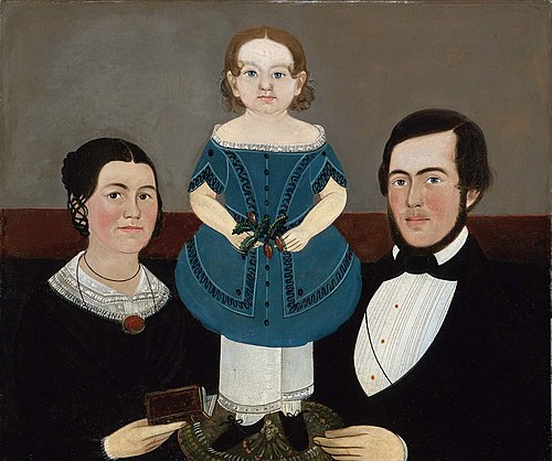 Family Group, 1845, Sturtevant J. Hamblin