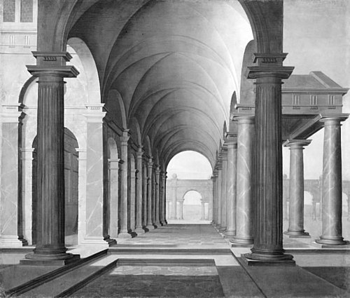 Architectural Fantasy, 1630, Gabriel Engels