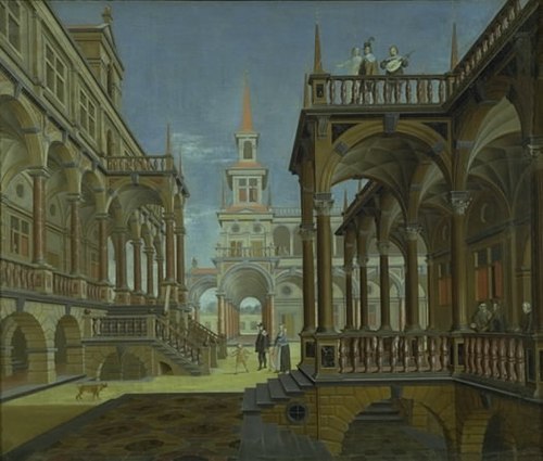 Architectural Motif Piece, 1630, Gabriel Engels