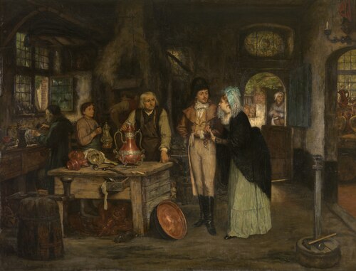 The Workshop of Geert de Winter, 1862, Willem Linnig the Elder