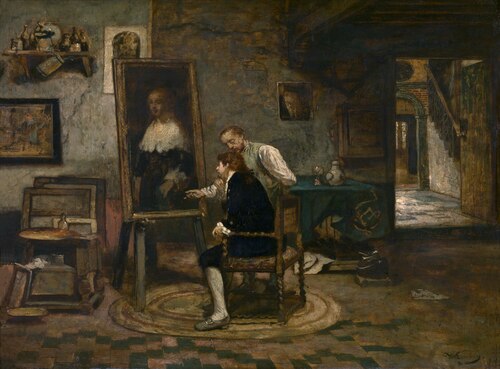 The Beautiful Portrait, , Willem Linnig the Elder