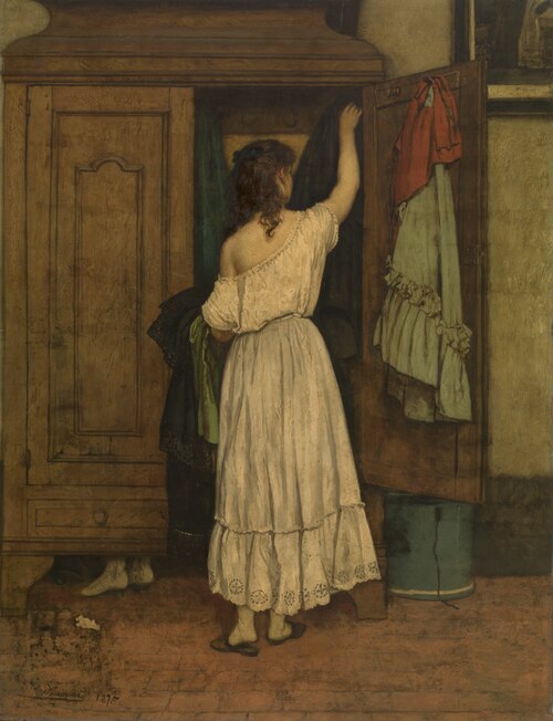 Wardrobe, 1875, Willem Linnig the Elder
