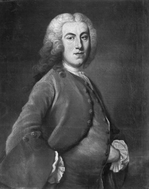 Salomon Schützer (1676-1760), director of surgery in the kingdom and surgical society, , Johan Joachim Streng