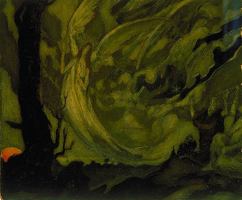The Angel Israfel, 1919, Claude Buck