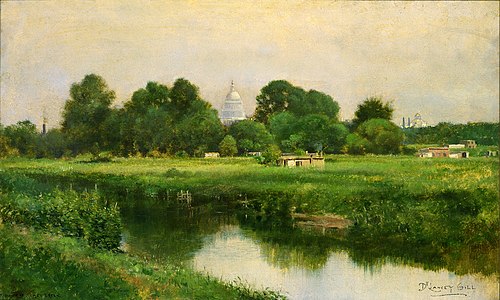 Mouth of James Creek, 1899, De Lancey Gill