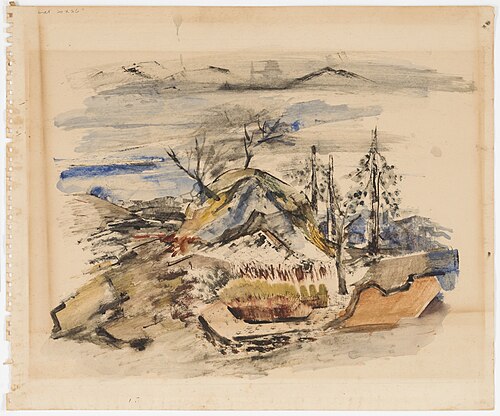 Landscape with Pines, , John Heliker