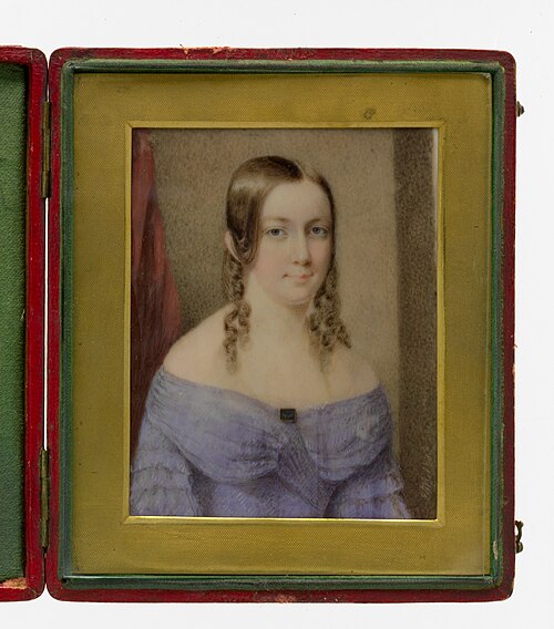 Portrait of a Lady, 1842, Edward Dalton Marchant