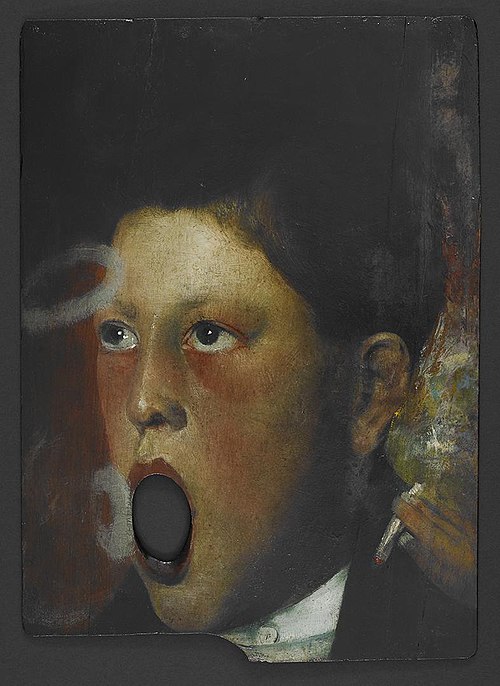 Boy Smoking, , Joseph Decker