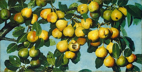 Ripening Pears, 1884, Joseph Decker