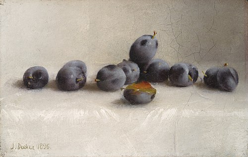Twelve Plum, 1896, Joseph Decker