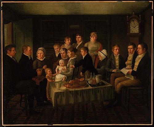 The Peckham-Sawyer Family, 1817, Robert Peckham