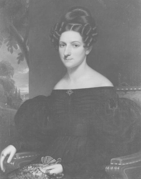 Mrs. George Opdyke (Elizabeth Hall Stryker, 1805–after 1880), 1834, Frederick R. Spencer