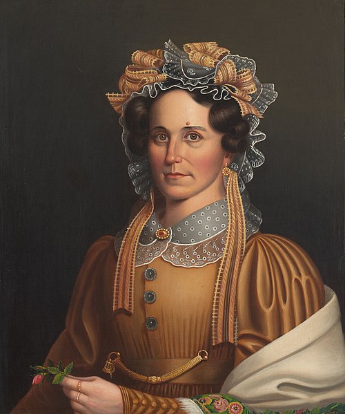 Lady in Brown, 1855, Frederick R. Spencer