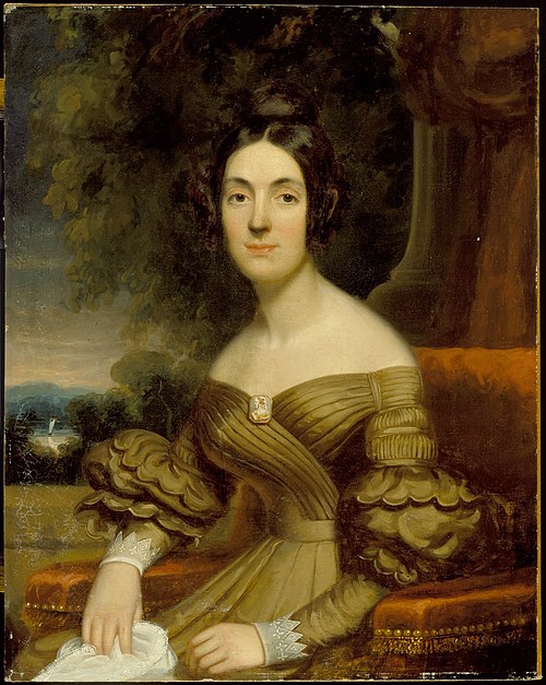 Portrait d'une dame, 1835, Frederick R. Spencer