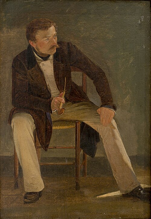 The Painter Constantin Hansen, 1837, Albert Küchler