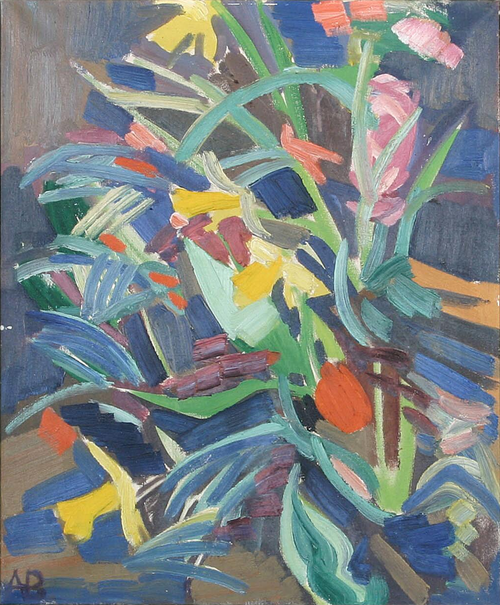 A botanical composition., 1950, Axel Bentzen