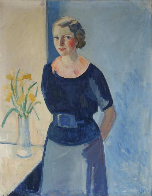 Portrait of a Woman, 1936, Axel Bentzen