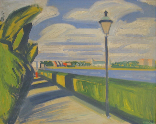 A summer day at Svineryggen., 1950, Axel Bentzen