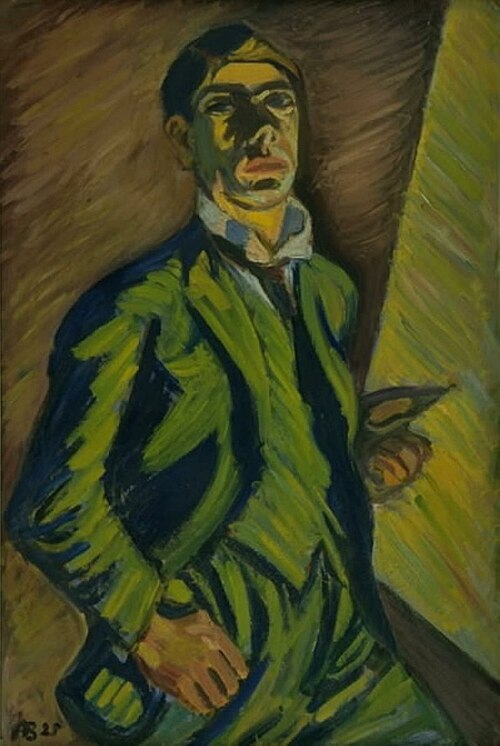 Selbstporträt, 1925, Axel Bentzen
