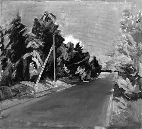 The Road to Skagen I, 1922, Axel Bentzen