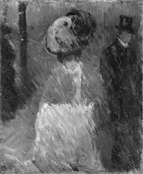 In the Street, 1909, Kristian Kongsbøll